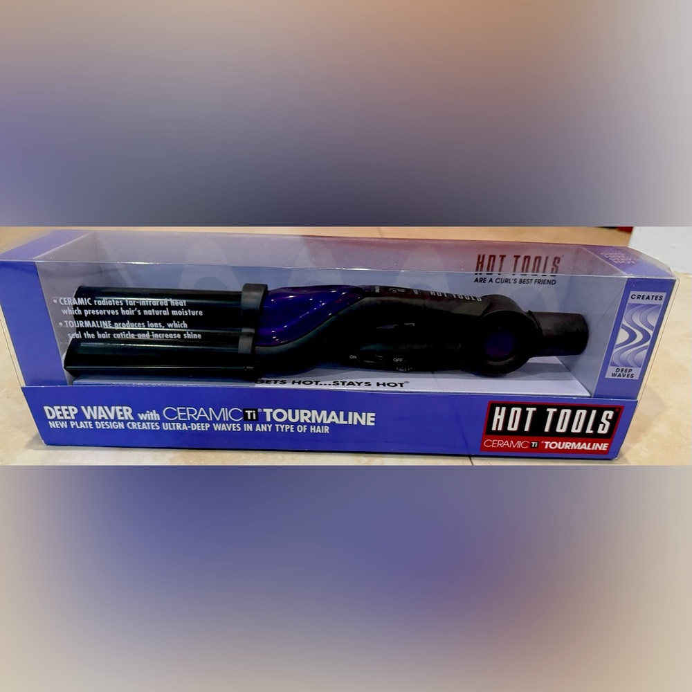Deep waver ceramic tourmaline